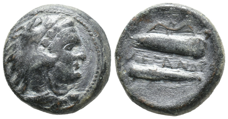 Kings of Macedon, Alexander III 'the Great' (336-323 BC). Æ Unit (18m, 5.79g). H...