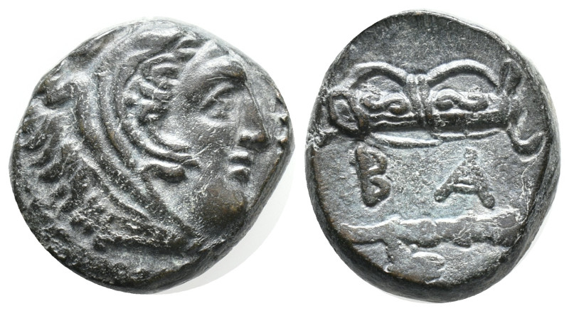 Kings of Macedon, temp. Alexander III - Kassander (c. 325-310 BC). Æ Unit (16mm,...