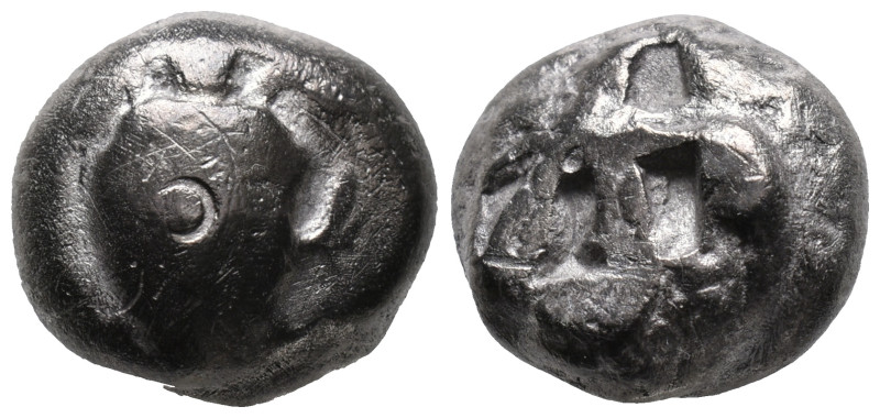 Islands of Attica, Aegina, c. 525-480 BC. AR Stater (16mm, 12.00g). Sea turtle, ...