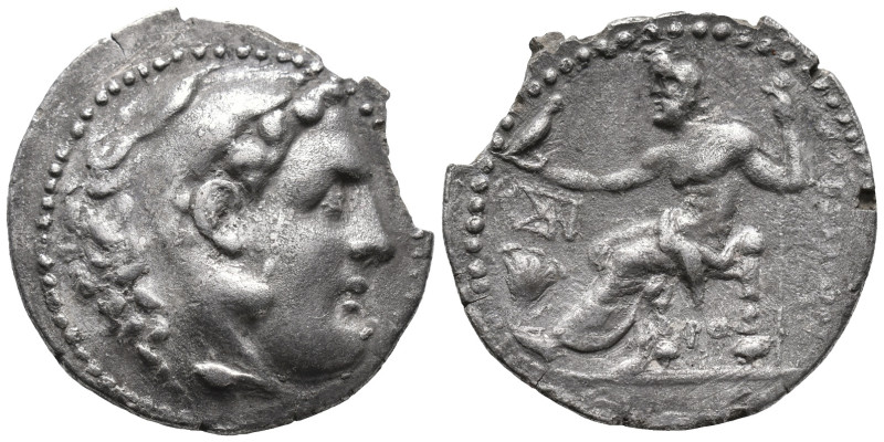 Islands of Caria, Rhodes, c. 205-190 BC. AR Tetradrachm (28mm, 13.72g). In the n...