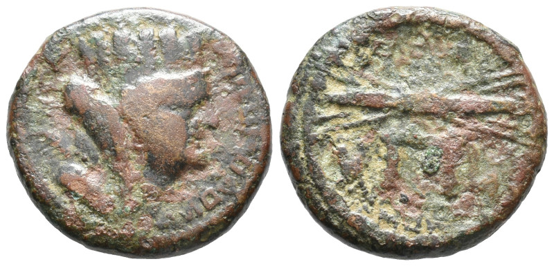 Seleucis and Pieria, Seleucia Pieria. Pseudo-autonomous issue, 1st century AD. Æ...