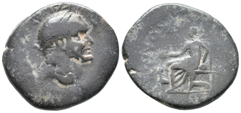 Vespasian (69-79). Lycaonia, Iconium (Claudiconium). Æ (25mm, 17.16g). Laureate ...