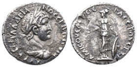 Hadrian (117-138). Pontus, Amisus. AR Drachm (16mm, 2.50g), year 163 (AD 131/2). Laureate and draped bust r. R/ Athena standing facing, head l., holdi...