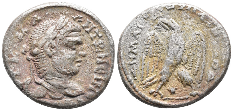 Caracalla (198-217). Seleucis and Pieria, Laodicea ad Mare. AR Tetradrachm (27mm...