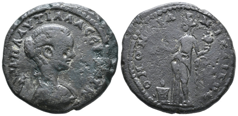 Plautilla (Augusta, 202-205). Bithynia, Nicaea. Æ (28mm, 12.70g). Draped bust r....