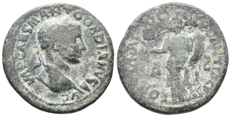 Gordian III (238-244). Pisidia, Antioch. Æ (26mm, 12.13g). Laureate head r. R/ L...