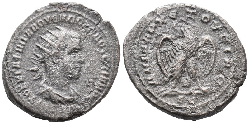 Volusian (251-253). Seleucis and Pieria, Antioch. BI Tetradrachm (27mm, 10.66g)....