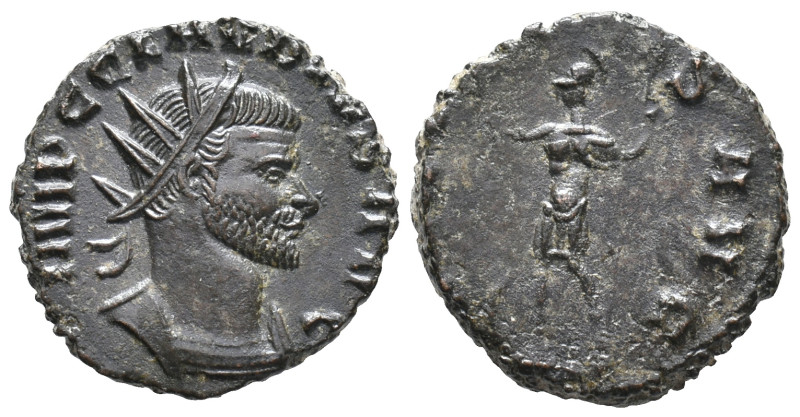 Claudius II (268-270). Radiate (18mm, 3.61g). Rome, 268-9. Radiate, draped and c...