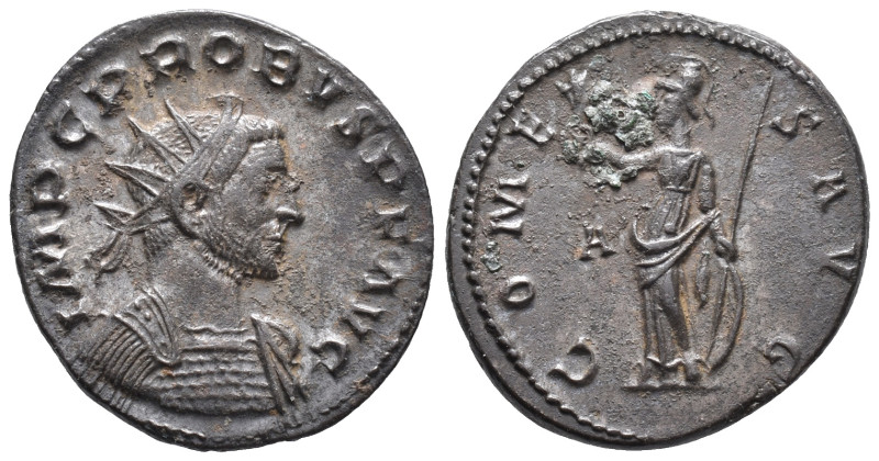 Probus (276-282). Radiate (22mm, 4.00g). Lugdunum, AD 282. Radiate and cuirassed...