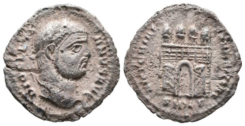 Diocletian (284-305). AR Argenteus (19mm, 2.51g). Nicomedia, AD 295. Laureate he...