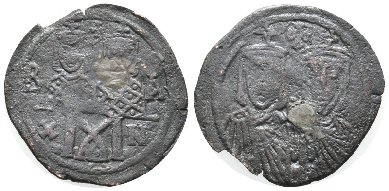 Leo IV the Khazar with Constantine VI, Leo III and Constantine V (775-780). Æ 40...