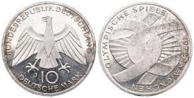 Germany, 10 Mark 1972 (31mm, 18.00g). EF