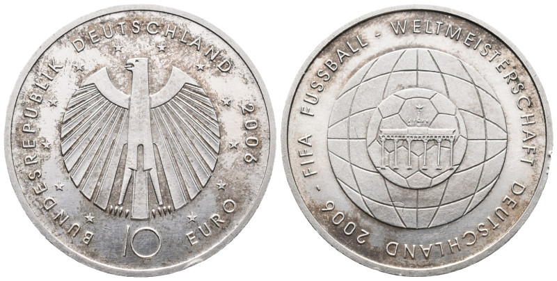 Germany, 10 Euro 2006 (31mm, 18.00g). EF