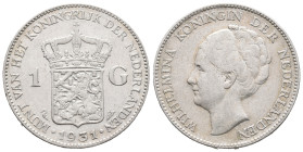 Netherlands, 1 Gulden 1931 (27mm, 10.00g). VF