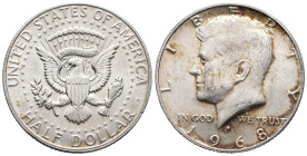 United States, Half Dollar 1964 (29mm, 11.60g). Good VF