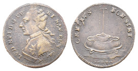 France, Jeton Louis XVI (20mm, 3.20g). VF