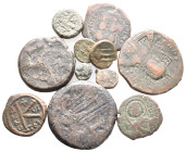 Mixed lot of 11 Greek, Roman and Byzantine Æ coins, to be catalog. LOT SOLD AS IS, NO RETURN