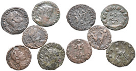 Lot of 5 Roman Imperial Æ coins, to be catalog. LOT SOLD AS IS, NO RETURN