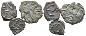 Lot of 3 Byzantine Æ coins, to be catalog. LOT SOLD AS IS, NO RETURN
