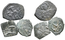 Lot of 3 Byzantine Æ coins, to be catalog. LOT SOLD AS IS, NO RETURN