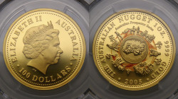 Australia. Elizabeth II. 100 dollars 2005. Proof.
