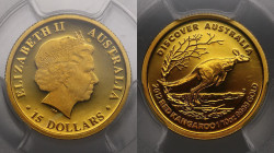 Australia. Elizabeth II. 15 dollars 2012. Proof.