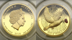 Australia. Elizabeth II. 200 dollars 2018. Proof.