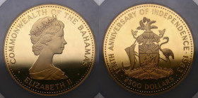 Bahamas. Elizabeth II. 2500 dollars 1983. Proof.