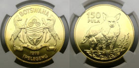 Botswana. 150 pula 1978.