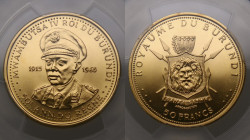 Burundi. Mvambutsa IV. 50 francs 1965.