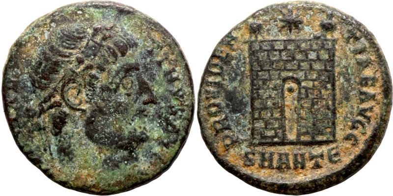 Constantinus I. (307-337 AD). Follis. Antioch. Obv: CONSTANTINVS AVG. laureate b...