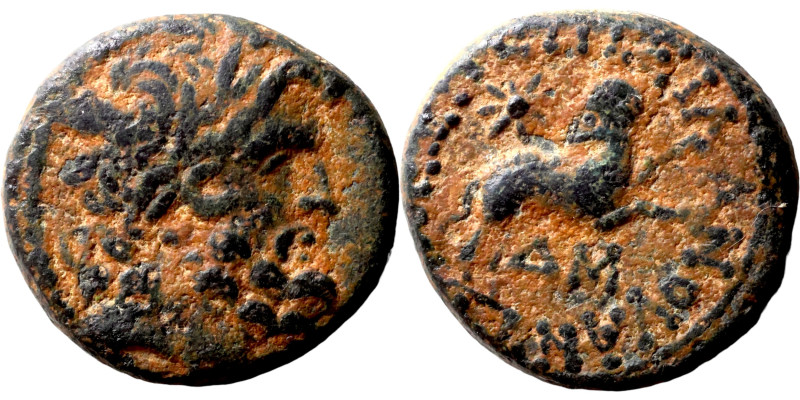 Greek coins 1-4 century bronze

19mm 8,13g