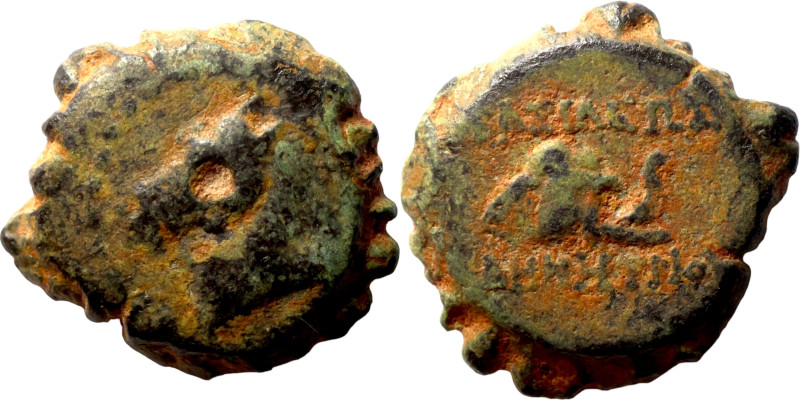 Greek coins 1-4 century bronze

15mm 4,59g