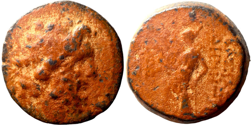 Greek coins 1-4 century bronze

23mm 10,94g