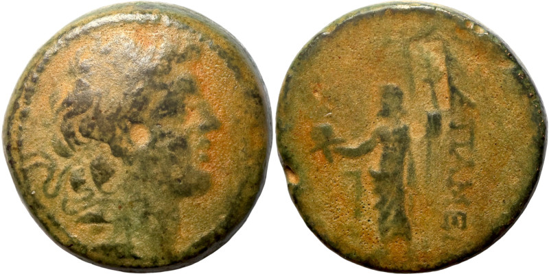 Greek coins 1-4 century bronze

20mm 8,33g