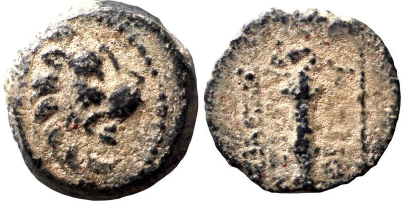 Greek coins 1-4 century bronze

13mm 2,64g