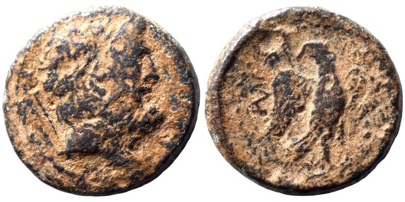 Greek coins 1-4 century bronze

15mm 2,96g