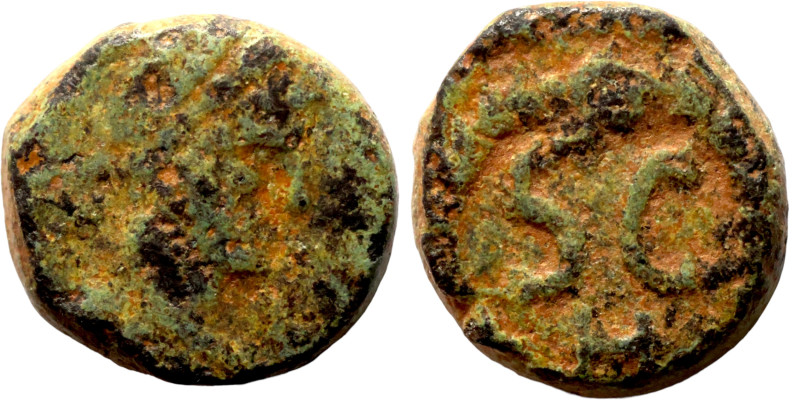 Antik coin bronze

9mm 1,09g