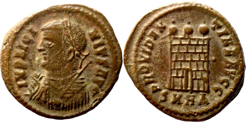 Licinius I AE Follis, Jupiter reverse Licinius I (308-324 AD). AE Follis

19mm...