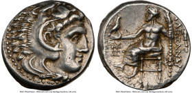 MACEDONIAN KINGDOM. Alexander III the Great (336-323 BC). AR drachm (16mm, 12h). NGC XF. Lifetime issue of Sardes, ca. 334-323 BC. Head of Heracles ri...