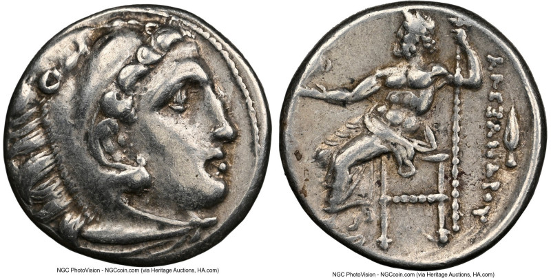 MACEDONIAN KINGDOM. Alexander III the Great (336-323 BC). AR drachm (17mm, 10h)....