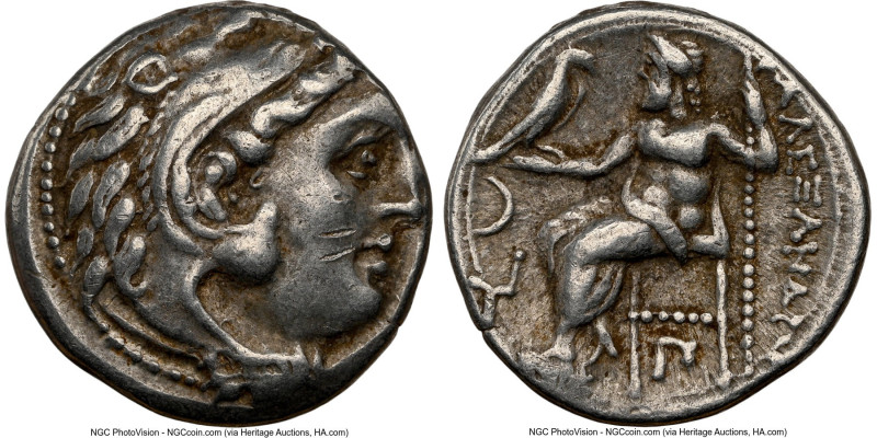 MACEDONIAN KINGDOM. Alexander III the Great (336-323 BC). AR drachm (16mm, 12h)....