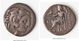 MACEDONIAN KINGDOM. Alexander III the Great (336-323 BC). AR drachm (17mm, 4h). Choice Fine. Posthumous issue of Colophon, ca. 310-301 BC. Head of Her...