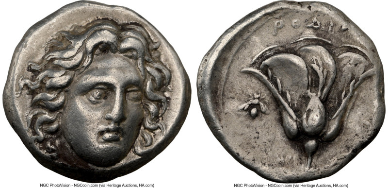 CARIAN ISLANDS. Rhodes. Ca. 305-275 BC. AR didrachm (19mm, 12h). NGC VF. Head of...
