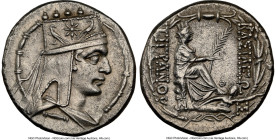 ARMENIAN KINGDOM. Tigranes II the Great (95-56 BC). AR tetradrachm (27mm, 15.65 gm, 12h). NGC AU 5/5 - 3/5, brushed. Tigranocerta, ca. 80-68 BC. Diade...
