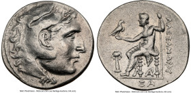 PHOENICIA. Aradus. Ca. 245-165 BC. AR tetradrachm (30mm, 11h). NGC VF. Posthumous issue in the name and types of Alexander III the Great of Macedon, d...