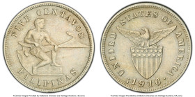 USA Administration 5 Centavos 1916-S AU53 PCGS, San Francisco mint, KM164. Key date in series. HID09801242017 © 2024 Heritage Auctions | All Rights Re...