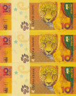 Abkhazia, 10 Apsar, 2024, UNC, p3, (Total 3 consecutive banknotes)