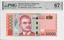 Albania, 10.000 Leke, 2019, UNC, p81a