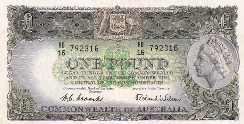 Australia, 1 Pound, 1953/1960, XF(+), p30

Estimate: USD 30-60